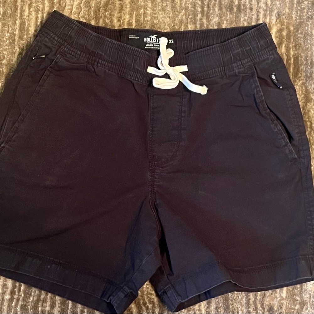 Hollister men’s black jogger shorts size XS